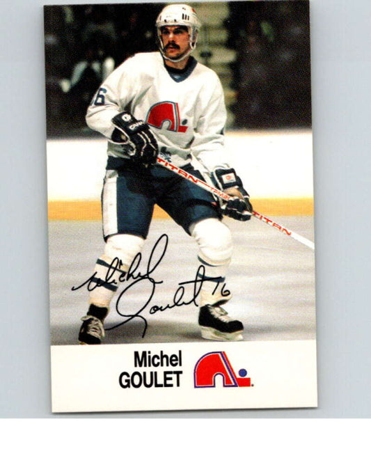 1988-89 Esso All-Stars Hockey Card Michel Goulet  V75205 Image 1