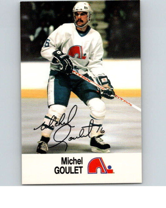 1988-89 Esso All-Stars Hockey Card Michel Goulet  V75208 Image 1