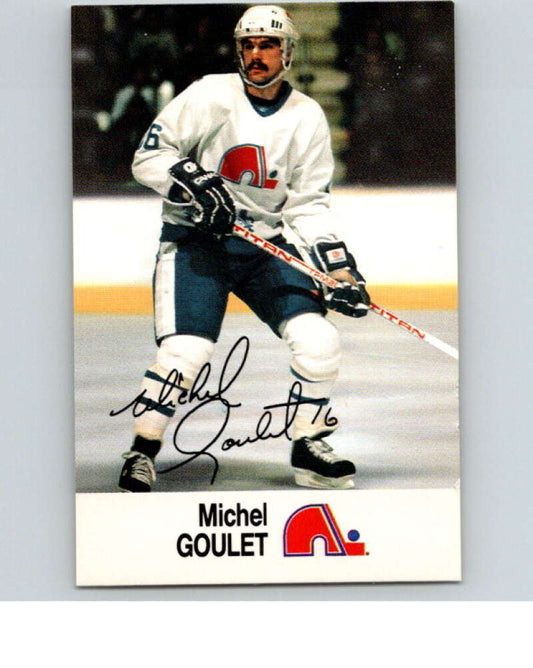 1988-89 Esso All-Stars Hockey Card Michel Goulet  V75210 Image 1