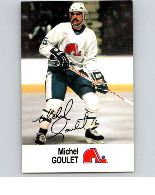1988-89 Esso All-Stars Hockey Card Michel Goulet  V75211 Image 1