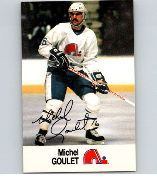 1988-89 Esso All-Stars Hockey Card Michel Goulet  V75212 Image 1