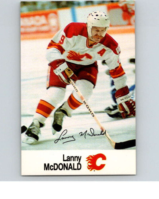 1988-89 Esso All-Stars Hockey Card Lanny McDonald  V75227 Image 1