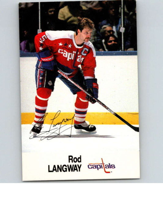 1988-89 Esso All-Stars Hockey Card Rod Langway  V75247 Image 1
