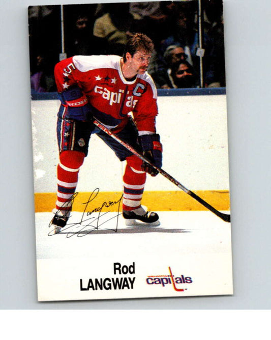1988-89 Esso All-Stars Hockey Card Rod Langway  V75253 Image 1