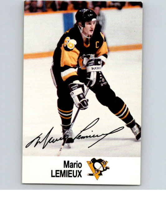 1988-89 Esso All-Stars Hockey Card Mario Lemieux  V75259 Image 1