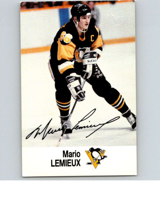1988-89 Esso All-Stars Hockey Card Mario Lemieux  V75260 Image 1