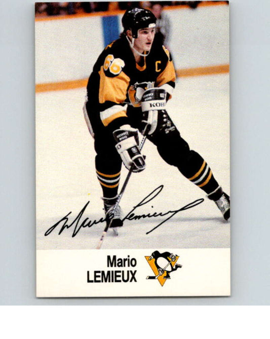 1988-89 Esso All-Stars Hockey Card Mario Lemieux  V75261 Image 1