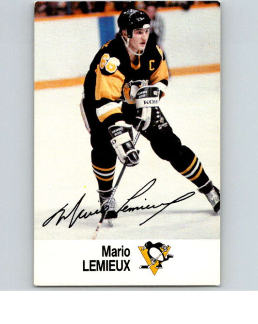 1988-89 Esso All-Stars Hockey Card Mario Lemieux  V75262 Image 1