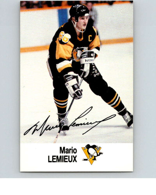 1988-89 Esso All-Stars Hockey Card Mario Lemieux  V75266 Image 1