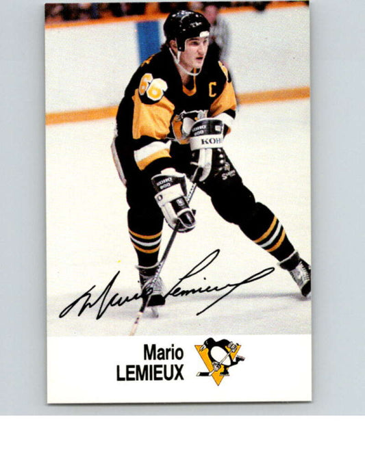 1988-89 Esso All-Stars Hockey Card Mario Lemieux  V75267 Image 1