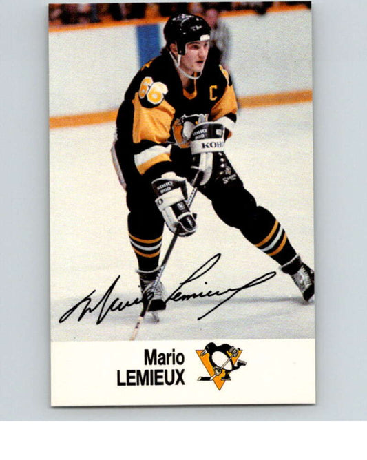 1988-89 Esso All-Stars Hockey Card Mario Lemieux  V75272 Image 1