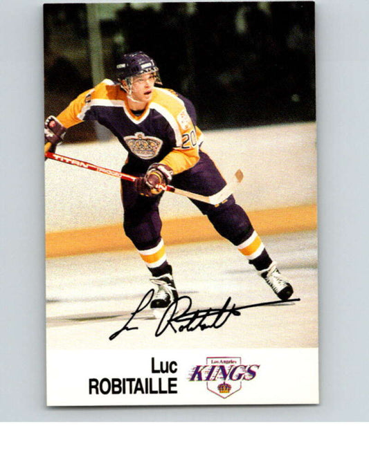 1988-89 Esso All-Stars Hockey Card Luc Robitaille  V75296 Image 1