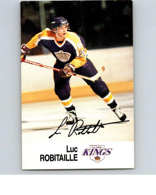 1988-89 Esso All-Stars Hockey Card Luc Robitaille  V75297 Image 1