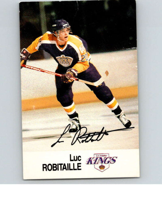 1988-89 Esso All-Stars Hockey Card Luc Robitaille  V75300 Image 1