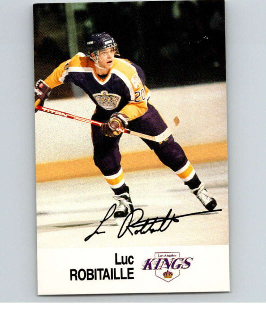 1988-89 Esso All-Stars Hockey Card Luc Robitaille  V75303 Image 1