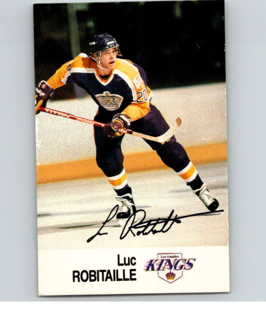1988-89 Esso All-Stars Hockey Card Luc Robitaille  V75307 Image 1