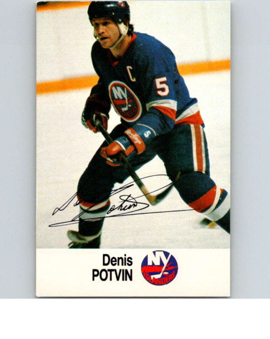 1988-89 Esso All-Stars Hockey Card Denis Potvin  V75412 Image 1