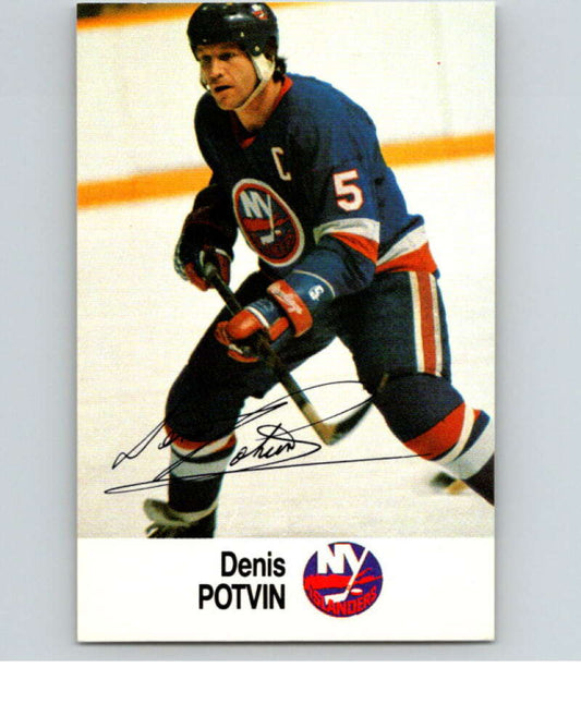 1988-89 Esso All-Stars Hockey Card Denis Potvin  V75417 Image 1