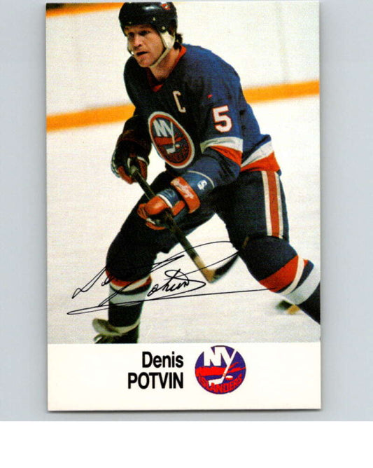 1988-89 Esso All-Stars Hockey Card Denis Potvin  V75420 Image 1