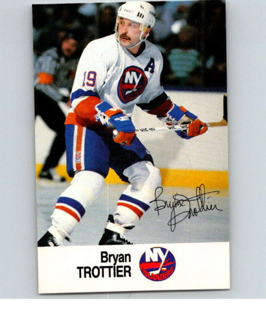 1988-89 Esso All-Stars Hockey Card Bryan Trottier  V75469 Image 1