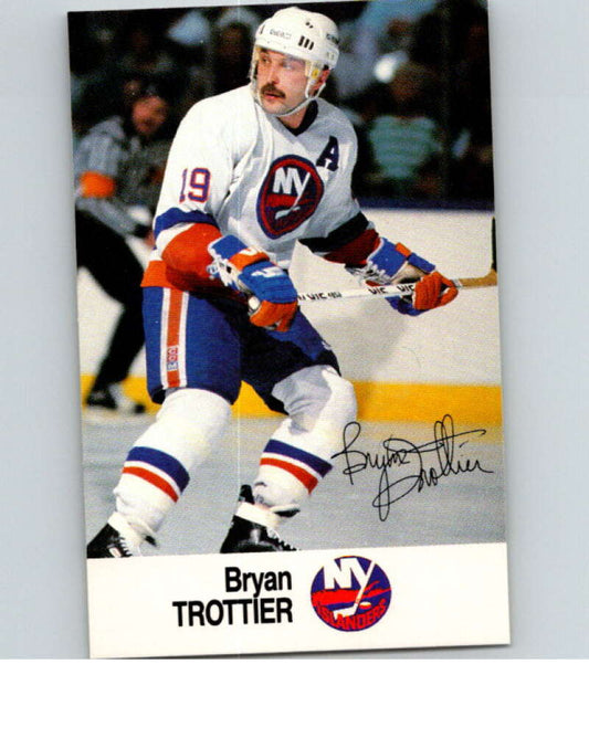 1988-89 Esso All-Stars Hockey Card Bryan Trottier  V75474 Image 1