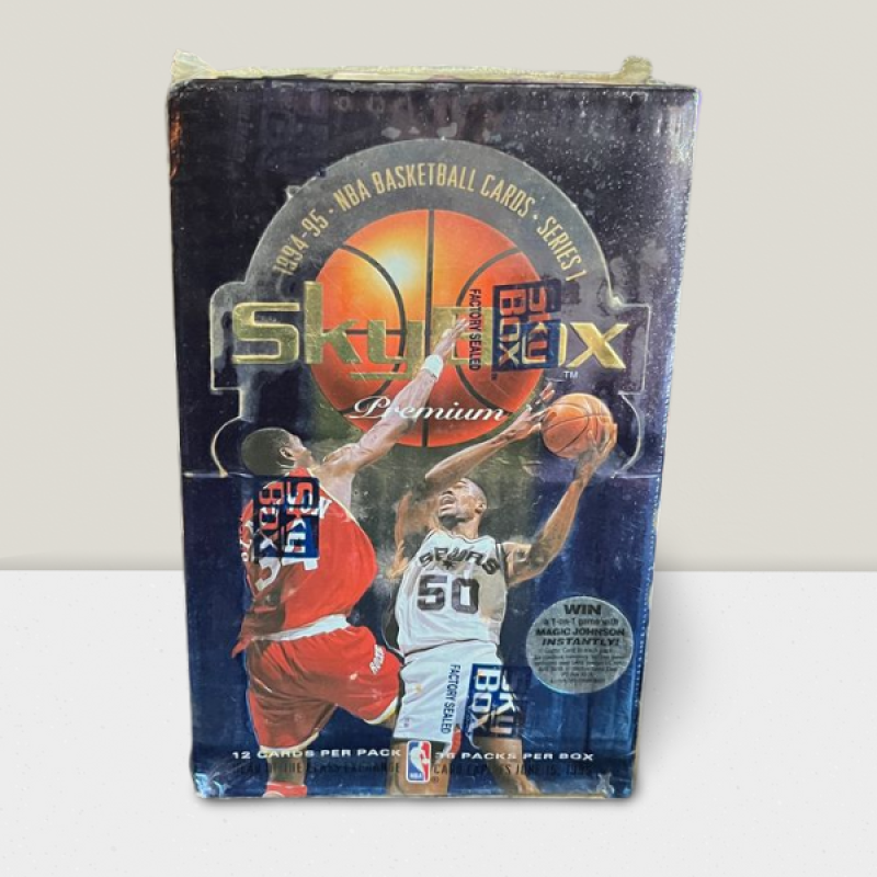 1994-95 Skybox Premium Series 1 Basketball Sealed Box - 36 Packs Per Box Image 1