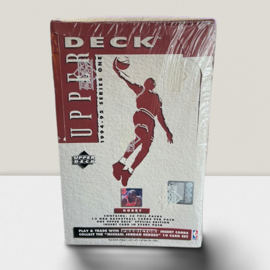 1995-95 Upper Deck Series 1 Basketball Sealed Hobby Box - 36 Packs Per Box Image 1