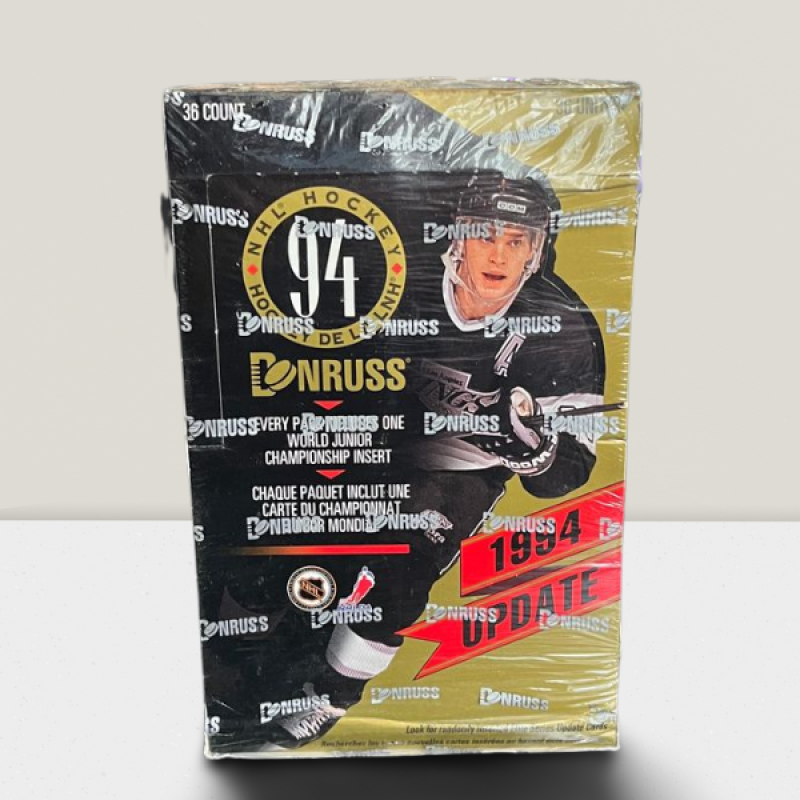 1994-95 Donruss Update Hockey Hobby Box - 36 Packs Per Box Image 1