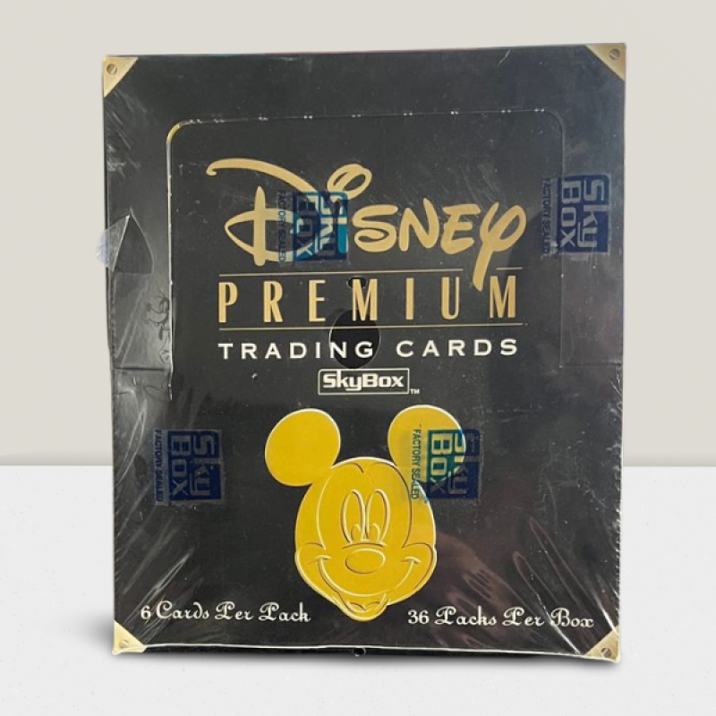 1995 Skybox Disney Premium Cards Sealed Hobby Box - 36 Packs Per Box Image 1