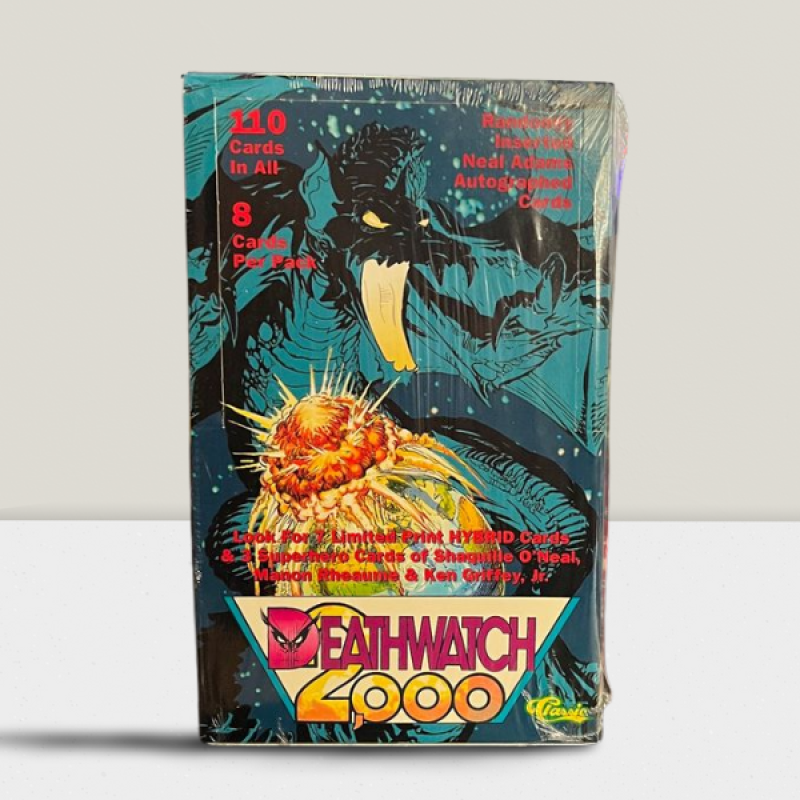 1993 Classic Deathwatch 2000 Comic Sealed Hobby Box - 36 Packs Per Box Image 1