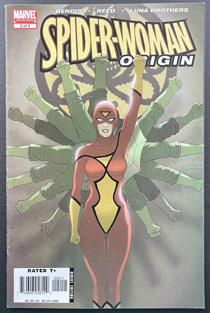 Spider-Woman Origin #2 Marvel Comic Book Mar. 2006 Direct Edition - CB215 Image 1