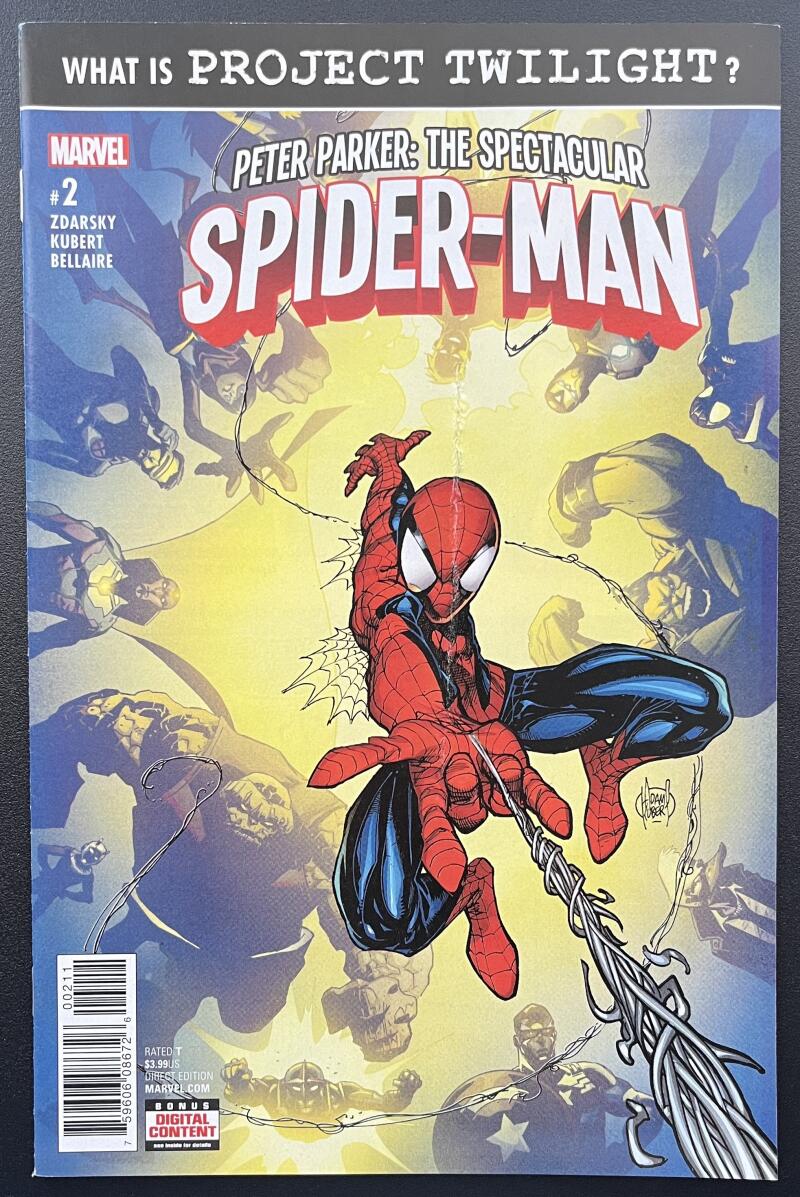 Peter Parker: Spider-Man The Spectacular #2 Marvel Comic Book Sept. 2017 - CB233 Image 1