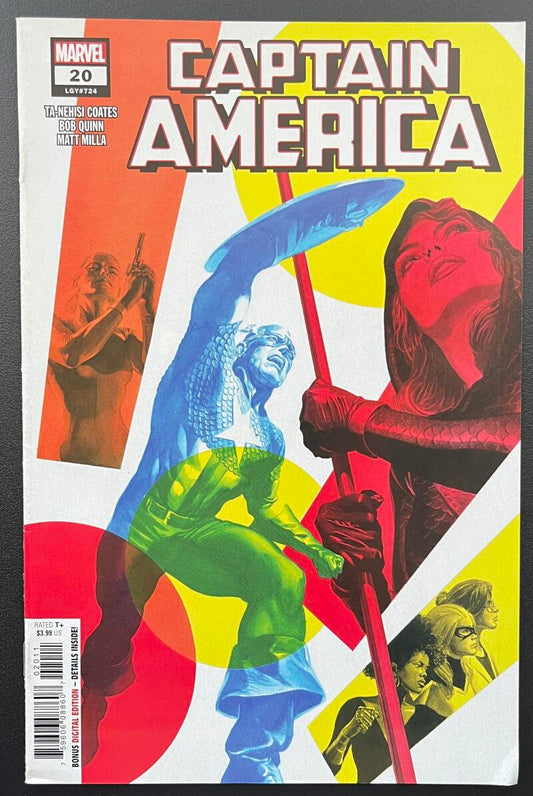 Captain America #20 Marvel Comic Book May 2020 - CB235 Image 1