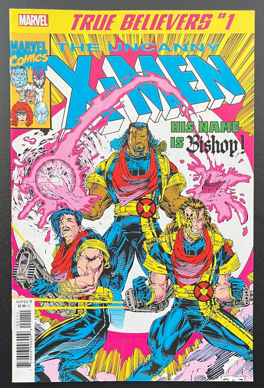 True Believers X-Men Bishop #1 Marvel Comic Book 2019 Direct Edition - CB239 Image 1