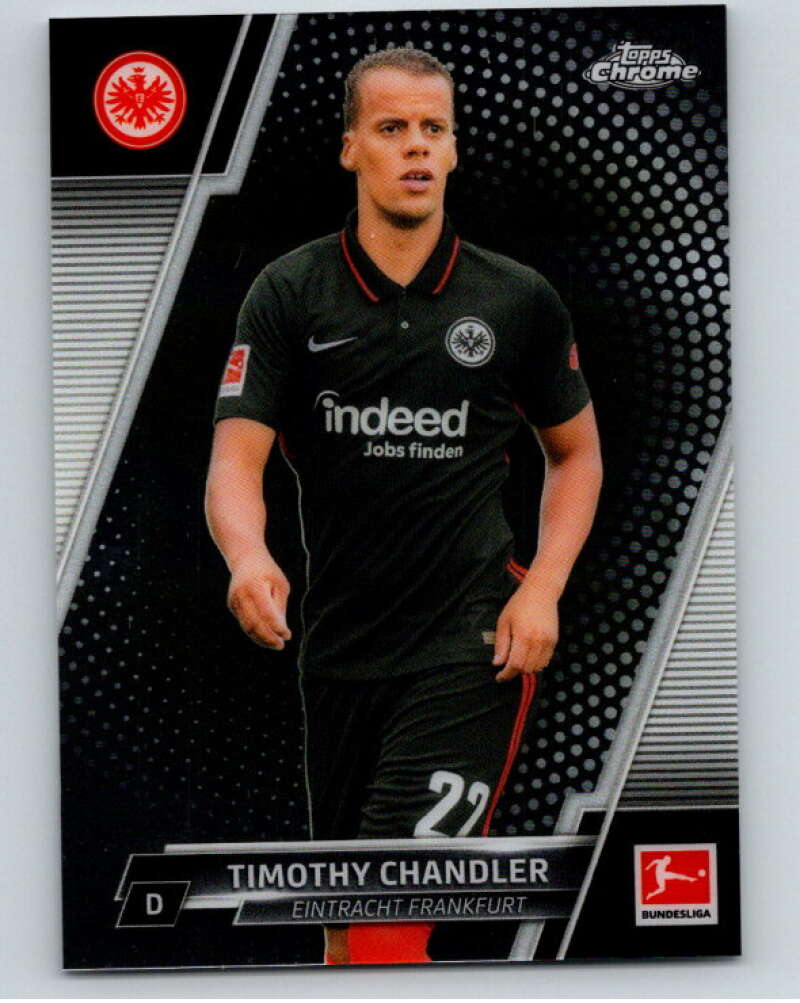 2021-22 Topps Chrome Bundesliga #38 Timothy Chandler Frankfurt  V75507 Image 1