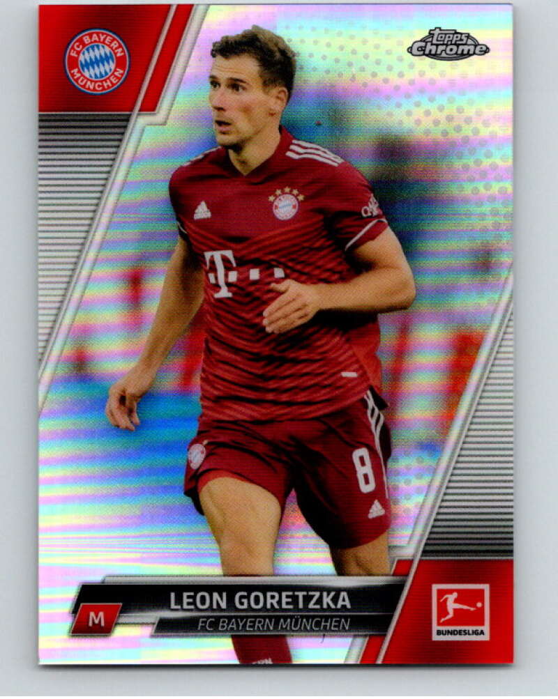 2021-22 Topps Chrome Bundesliga #86 Leon Goretzka Munchen  V75531 Image 1