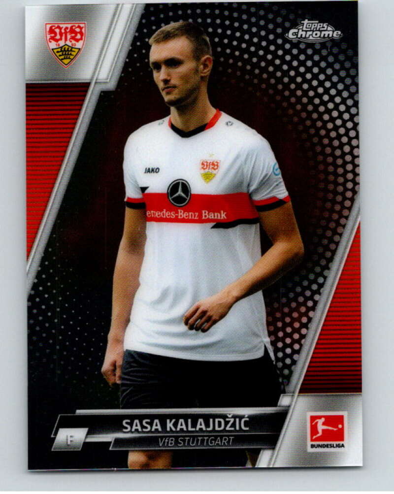 2021-22 Topps Chrome Bundesliga #88 Sasa Kalajdzic  VfB Stuttgart  V75533 Image 1