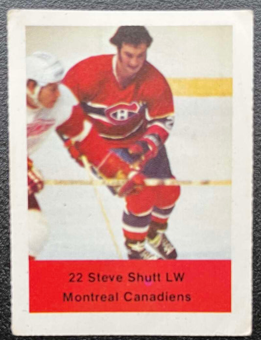 1974-75 Loblaws Hockey Sticker Steve Shutt Canadiens  V75594 Image 1