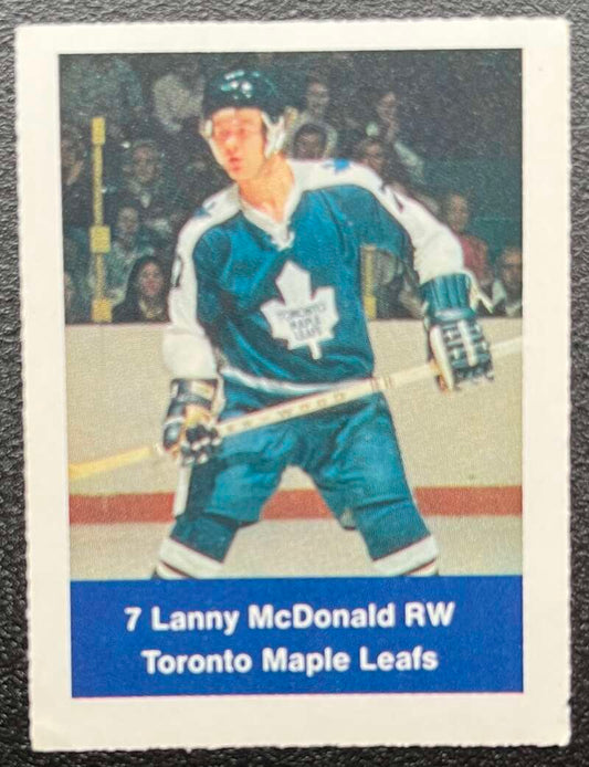 1974-75 Loblaws Hockey Sticker Lanny McDonald Leafs  V75618 Image 1