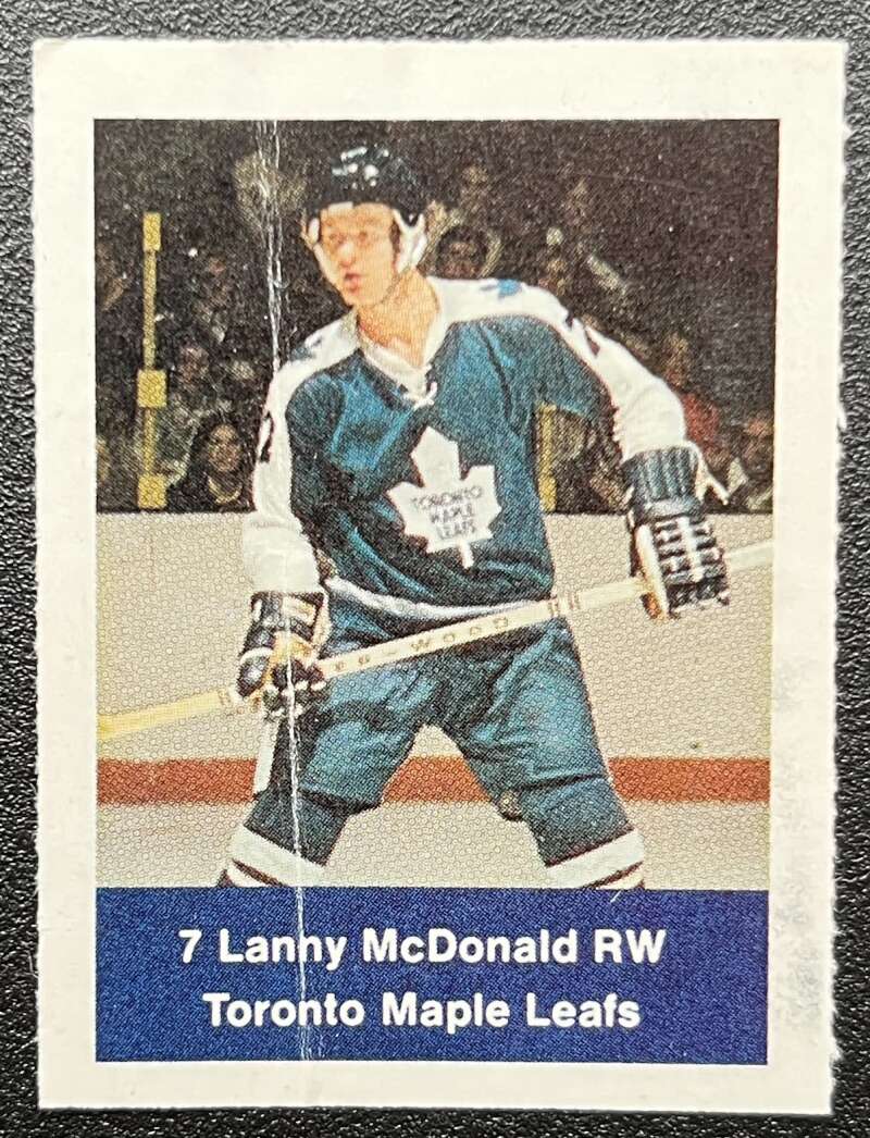1974-75 Loblaws Hockey Sticker Lanny McDonald Leafs  V75620 Image 1