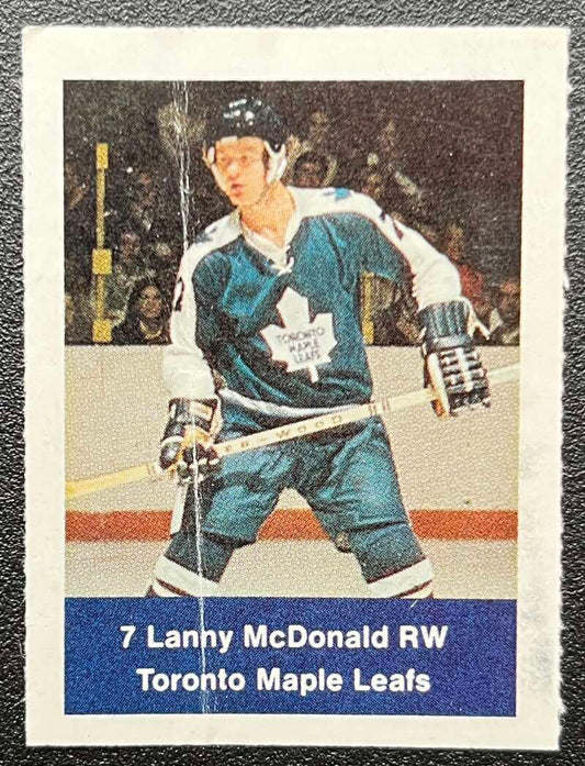1974-75 Loblaws Hockey Sticker Lanny McDonald Leafs  V75620 Image 1