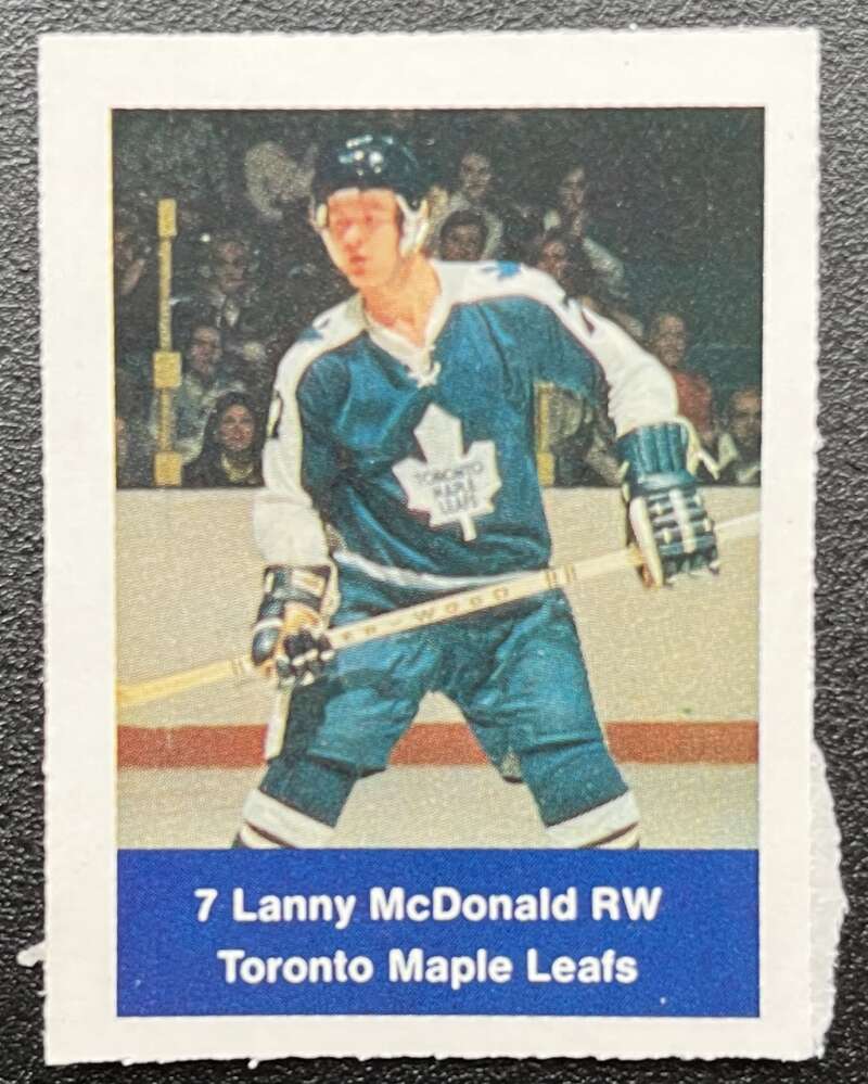 1974-75 Loblaws Hockey Sticker Lanny McDonald Leafs  V75623 Image 1
