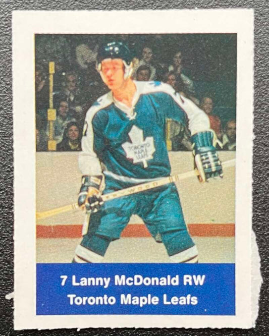 1974-75 Loblaws Hockey Sticker Lanny McDonald Leafs  V75623 Image 1