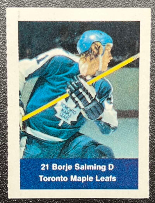 1974-75 Loblaws Hockey Sticker Borje Salming Leafs  V75631 Image 1