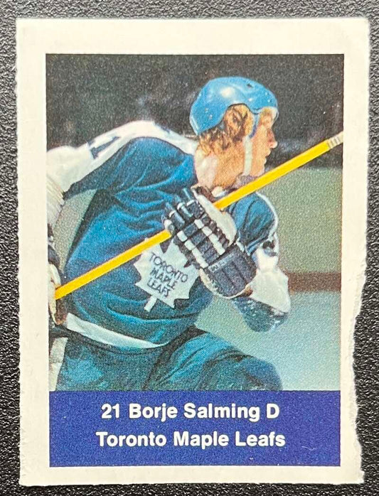 1974-75 Loblaws Hockey Sticker Borje Salming Leafs  V75633 Image 1