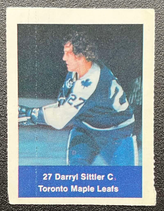 1974-75 Loblaws Hockey Sticker Darryl Sittler Leafs  V75640 Image 1