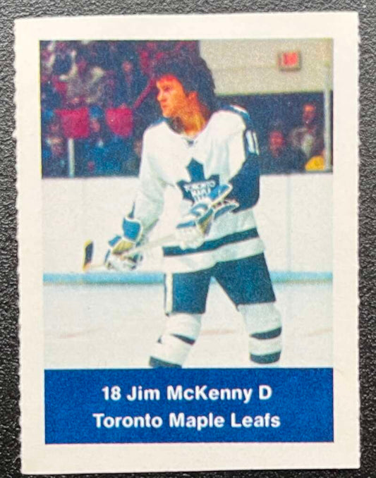 1974-75 Loblaws Hockey Sticker Jim McKenny Leafs  V75645 Image 1