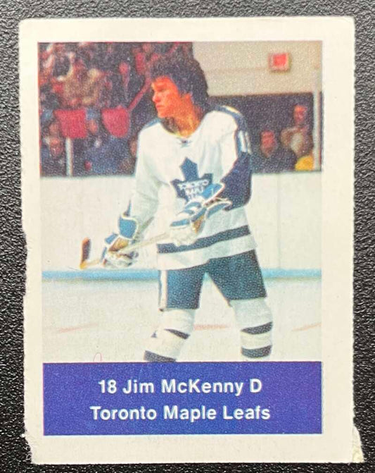 1974-75 Loblaws Hockey Sticker Jim McKenny Leafs  V75649 Image 1