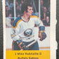 1974-75 Loblaws Hockey Sticker Mike Robitaille Sabres V75659 Image 1