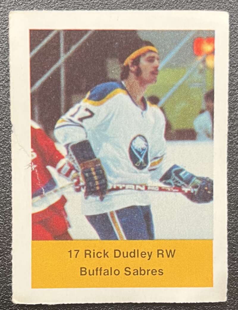 1974-75 Loblaws Hockey Sticker Rick Dudley Sabres V75673 Image 1